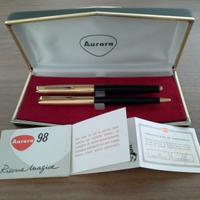 Stilografica e penna mod. Aurora 98 del 1961