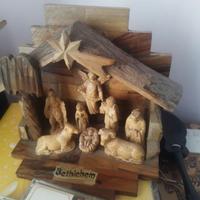 presepe in legno