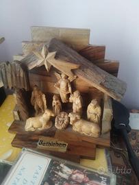 presepe in legno