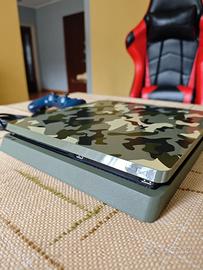PS4 Slim limited edition WWII (color military)