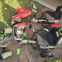 Go kart per bambini a pedali