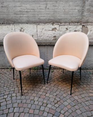 Coppia sedie design vintage 