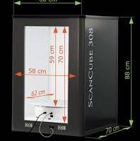 scancube 308 ideael per foto 3d per siti e-commerc