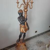 coppia di candelabri di arredamento