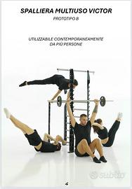 SPALLIERA MULTIUSO VICTOR