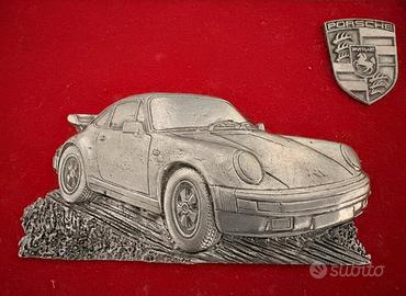 Quadro porsche 911 turbo argento