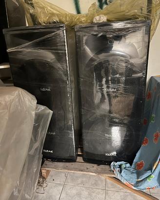 Coppia di casse passive de