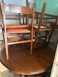 Tavolo rotondo allungabile