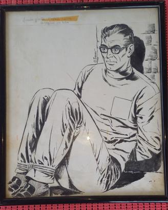 Tavola disegno originale fumetto rip Kirby 