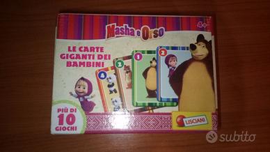 Gioco Masha e Orso, Le carte giganti dei bambini