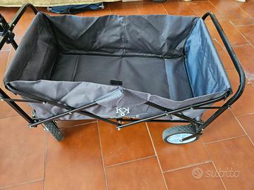 Carrello ripiegabile per trasporto animali e cose