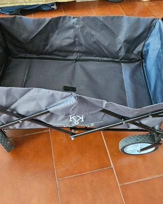 Carrello ripiegabile per trasporto animali e cose