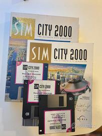 Sim City 2000  ITALIANO - Floppy + Manuale + Box