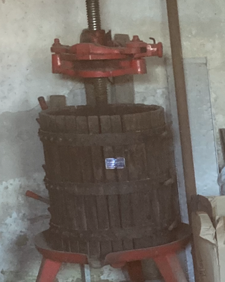 vecchio torcio per uva come nuovo