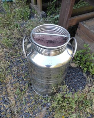Contenitori olio acciaio inox varie misure