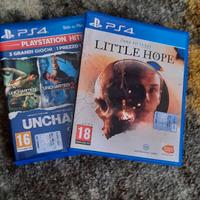 ps4 little hope e uncharted collection