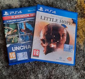 ps4 little hope e uncharted collection