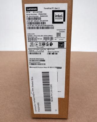 Lenovo ThinkPad P1 Gen 3