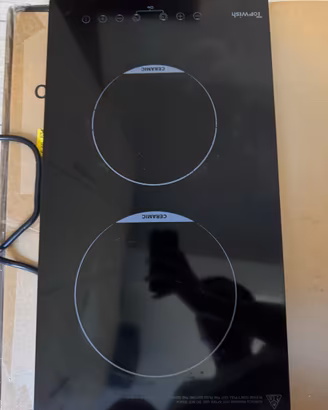 Piano cottura in vetroceramica Topwish 2 fuochi 30