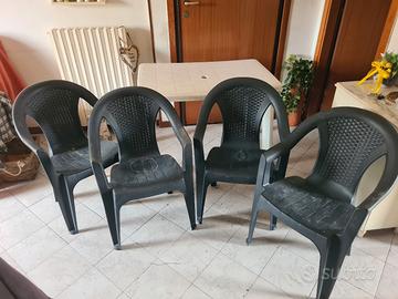 tavolo e sedie giardino 