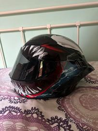 Casco integrale replica venom da pista