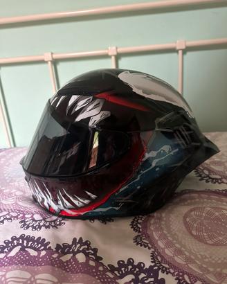 Casco integrale replica venom da pista