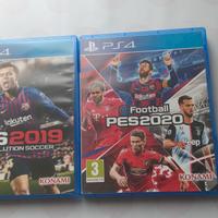 2 giochi serie pes PS4 