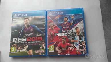 2 giochi serie pes PS4 