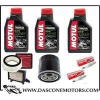 TAGLIANDO TMAX 560 MOTUL 5100 10W40 CON CANDELE