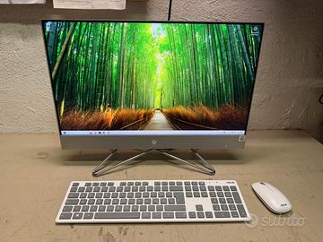 Computer all in one HP I5-10400T 8gb 256ssd 1Tb hd