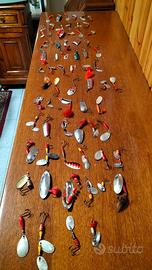CUCCHIAINI E ROTANTI PER LA PESCA A SPINNING