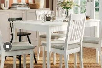 Tavolo IKEA allungabile bianco 140/220x85 NASINGE