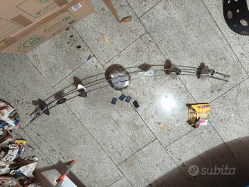 lampadario con faretti