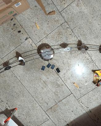 lampadario con faretti