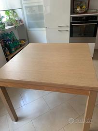 Tavolo allungabile 1mx1m