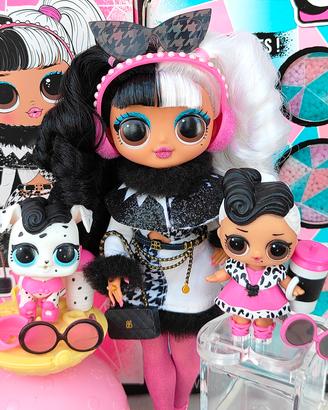 lol Surprise Omg Dollie con famiglia lol 