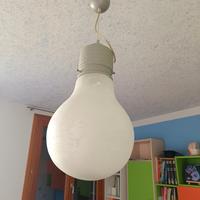 lampadario in vetro 