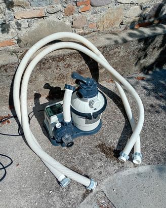 pompa a sabbia per piscina 