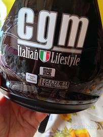 Casco moto taglia S nuovo mai usato