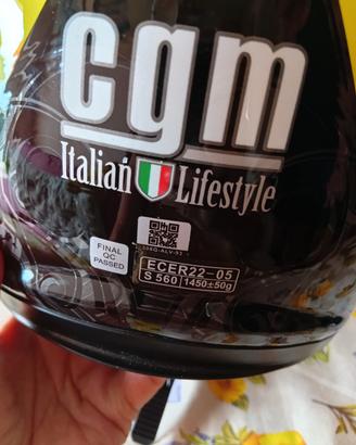 Casco moto taglia S nuovo mai usato