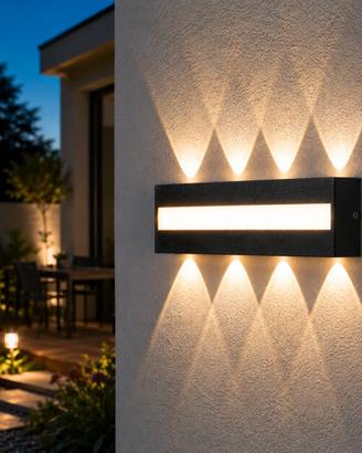Applique LED da parete 12W IP65 3000K