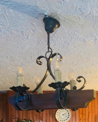 Lampadari rustici per taverna / cuccina