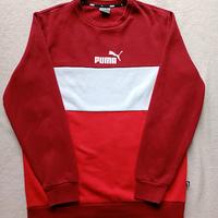 Maglione Puma Rosso e Bianco-Taglia M-COME NUOVO