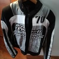 Giacca Cordura e pantaloni pelle motociclismo