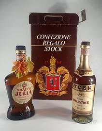 Box Brandy Stock 84 + Grappa Julia Vintage 0,75cl