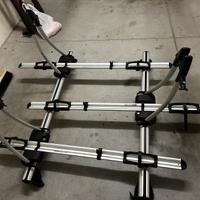 Portabiclette alluninio da 3 bici con barre  500L
