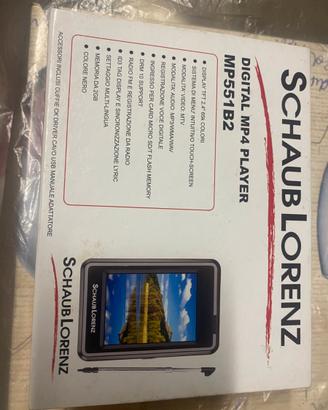 Lettore  digitale mp4 nuovo Schaun Lorenz