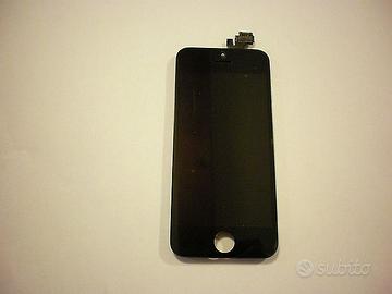 Display compatibile nero nuovo per APPLE IPHONE 5