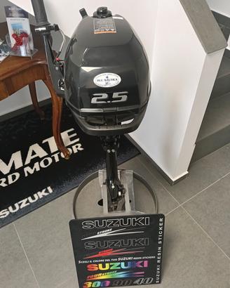 Suzuki DF 2.5 S/L 4 tempi nuovo 