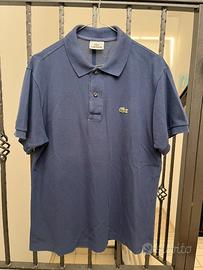 Polo lacoste taglia 3 blu